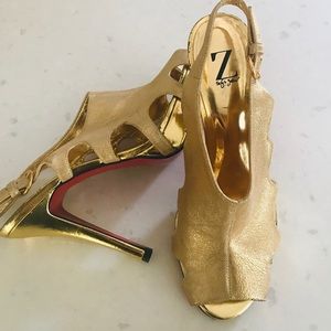 Sergio Zelcer Red Bottom Heels. Size 8. 👠